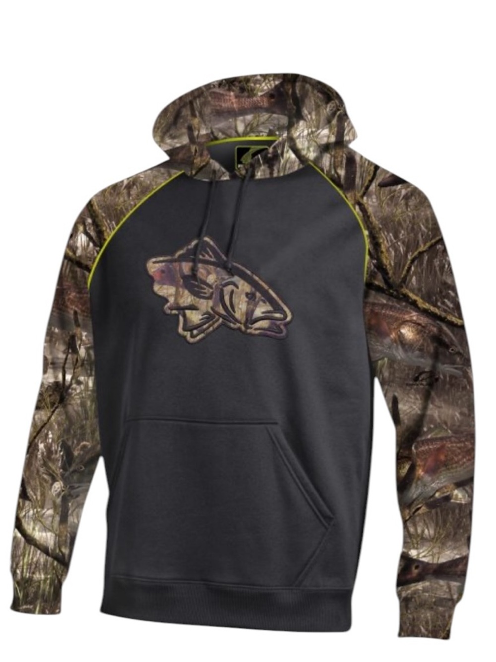 FISHOUFLAGUE: NWT Redfish Strike Performance Hoodie - Size 2XL